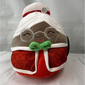 Mrs. Claus Squishmallow Nicolette 8 Inch Plush With Red & White Holiday Outfit